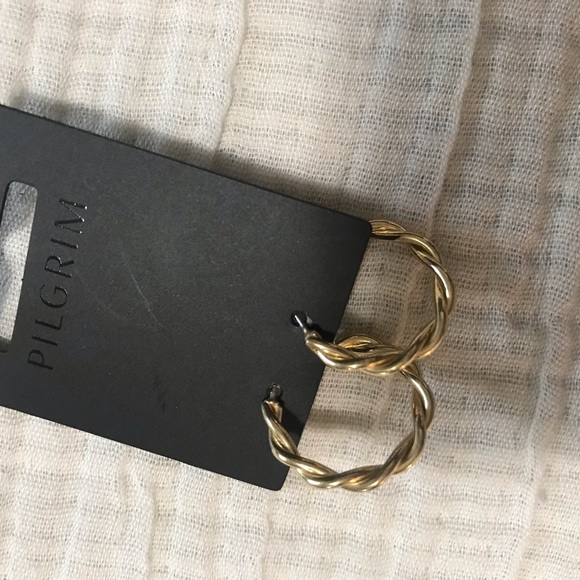Brand new Pilgrim hoop earrings - Picture 2 of 3